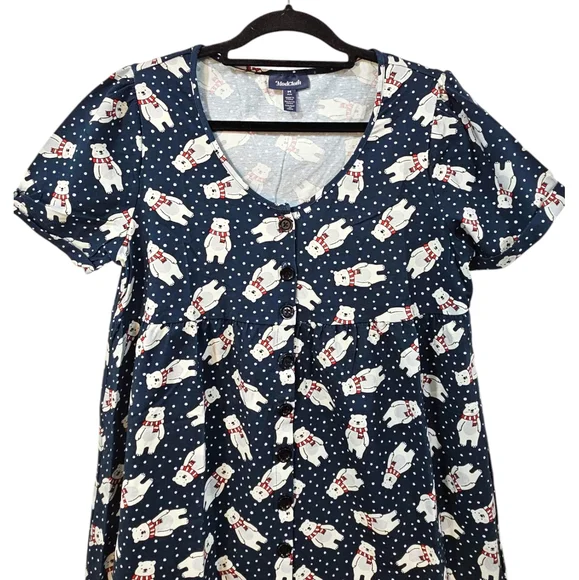 NWT Modcloth Pleased With Ease Babydoll Dress Size M - Picture 4 of 8